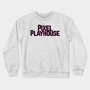 Pixel Playhouse Black Logo Crewneck Sweatshirt